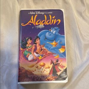 Disney Aladdin VHS